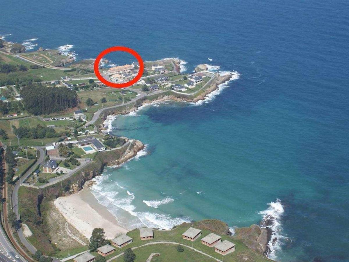 فيلا Burelaفي Chalet Pareado Con Jardin En 1ª Linea De Mar المظهر الخارجي الصورة