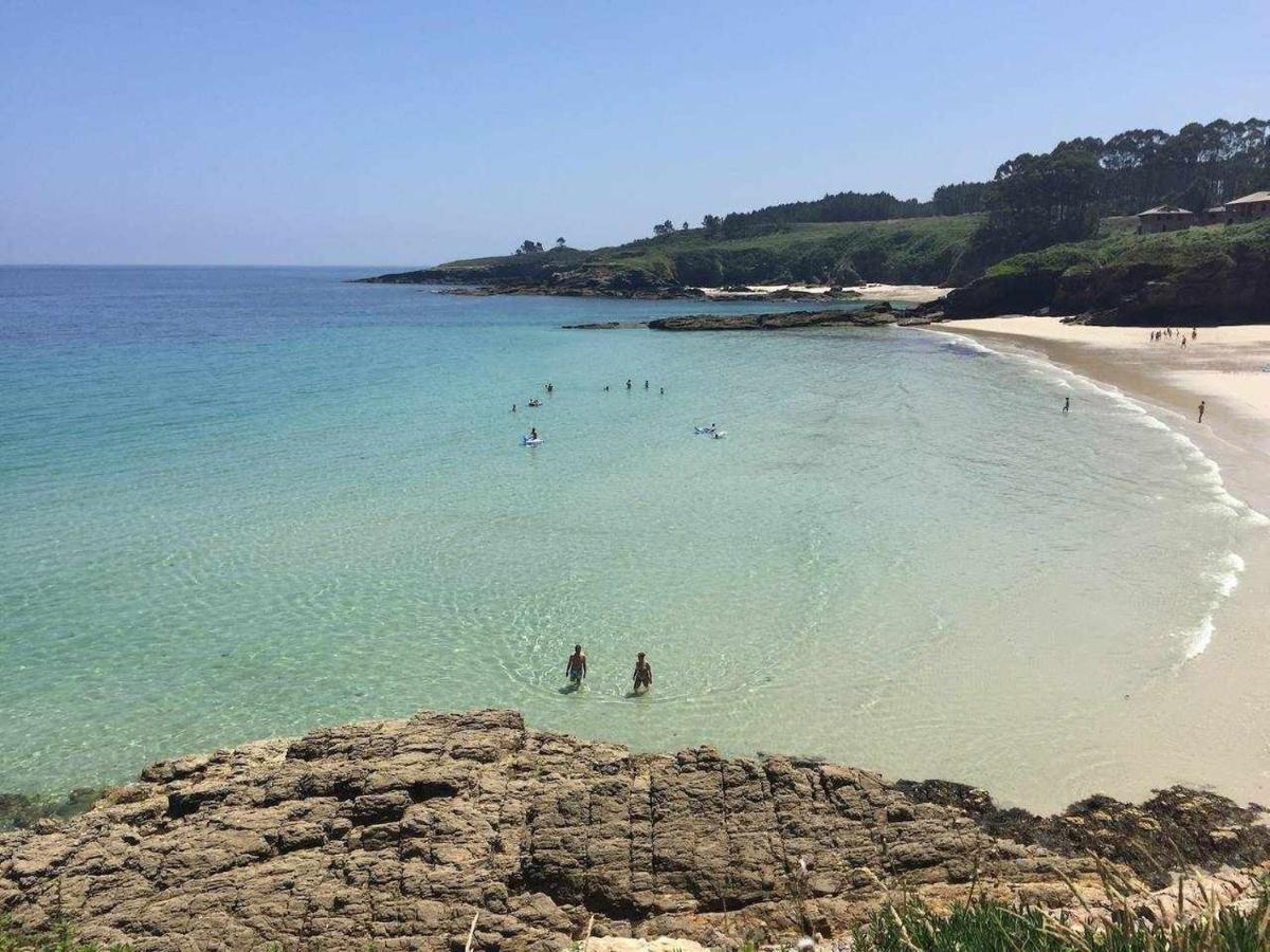 فيلا Burelaفي Chalet Pareado Con Jardin En 1ª Linea De Mar المظهر الخارجي الصورة